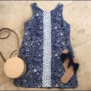 Lilly Pulitzer navy shift